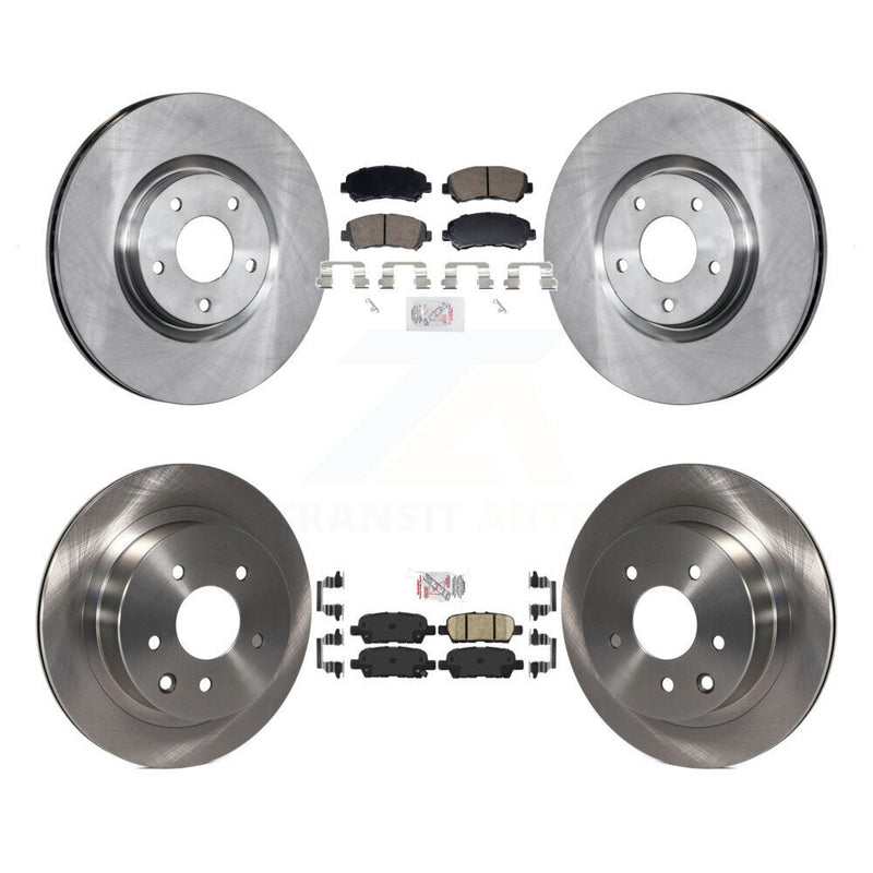 Transit Auto K8A-107768 Disc Brake Kit for 2014-2017 Nissan Juke - Front and Rear product image