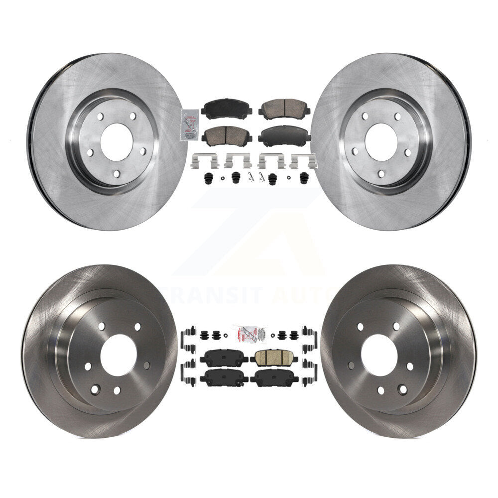 Transit Auto K8A-107769 Disc Brake Kit for 2014-2017 Nissan Juke - Front and Rear product image