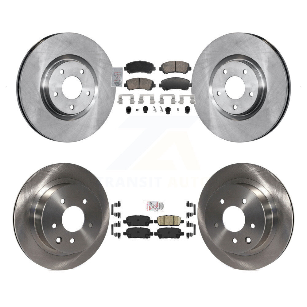 Transit Auto K8A-107770 Disc Brake Kit for 2014-2017 Nissan Juke - Front and Rear product image