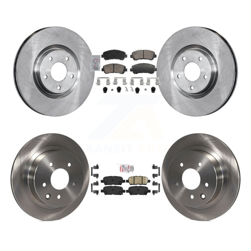 Transit Auto K8A-107770 Disc Brake Kit for 2014-2017 Nissan Juke - Front and Rear product image