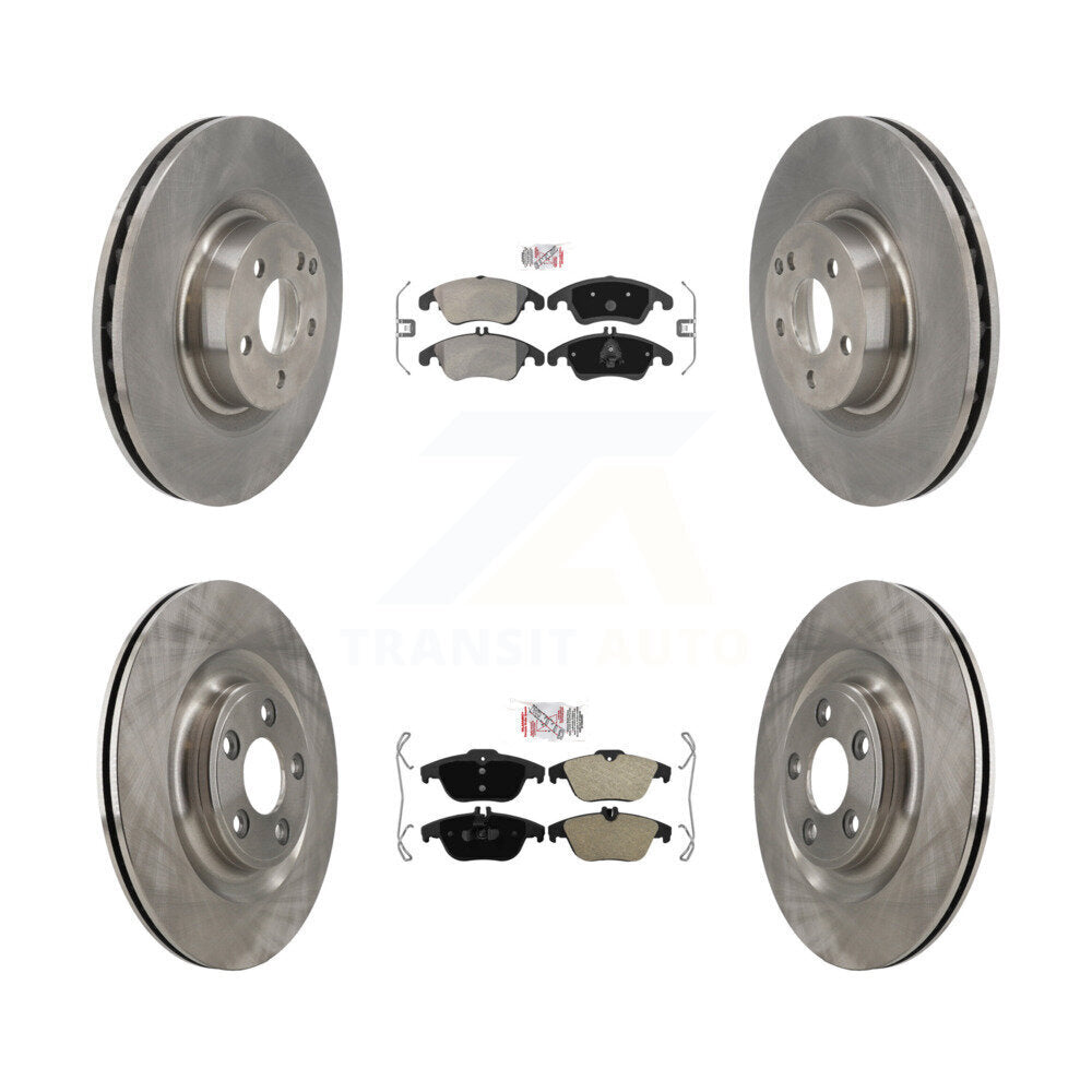 Transit Auto K8A-107776 Disc Brake Kit for 2017 Mercedes-Benz E400 - Front and Rear product image