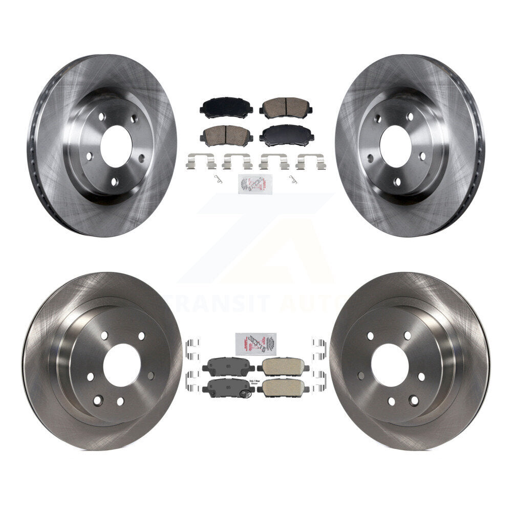 Transit Auto K8A-107778 Disc Brake Kit for 2008-2015 Nissan Rogue Select, Nissan Rogue - Front and Rear product image