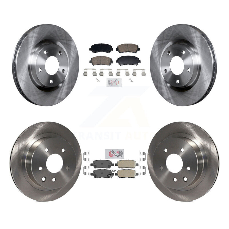 Transit Auto K8A-107778 Disc Brake Kit for 2008-2015 Nissan Rogue Select, Nissan Rogue - Front and Rear product image