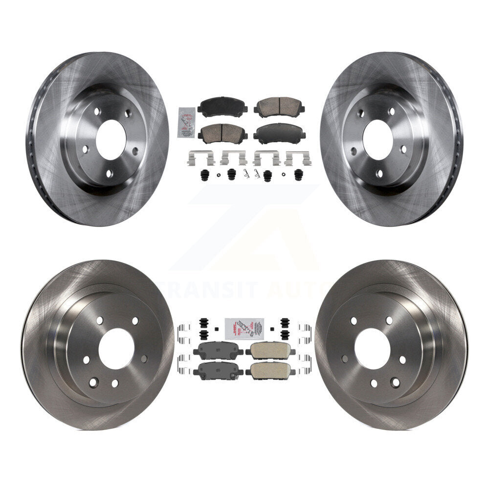 Transit Auto K8A-107779 Disc Brake Kit for 2008-2015 Nissan Rogue Select, Nissan Rogue - Front and Rear product image