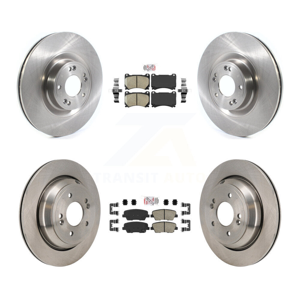 Transit Auto K8A-107793 Disc Brake Kit for 2011 Hyundai Equus - Front and Rear product image