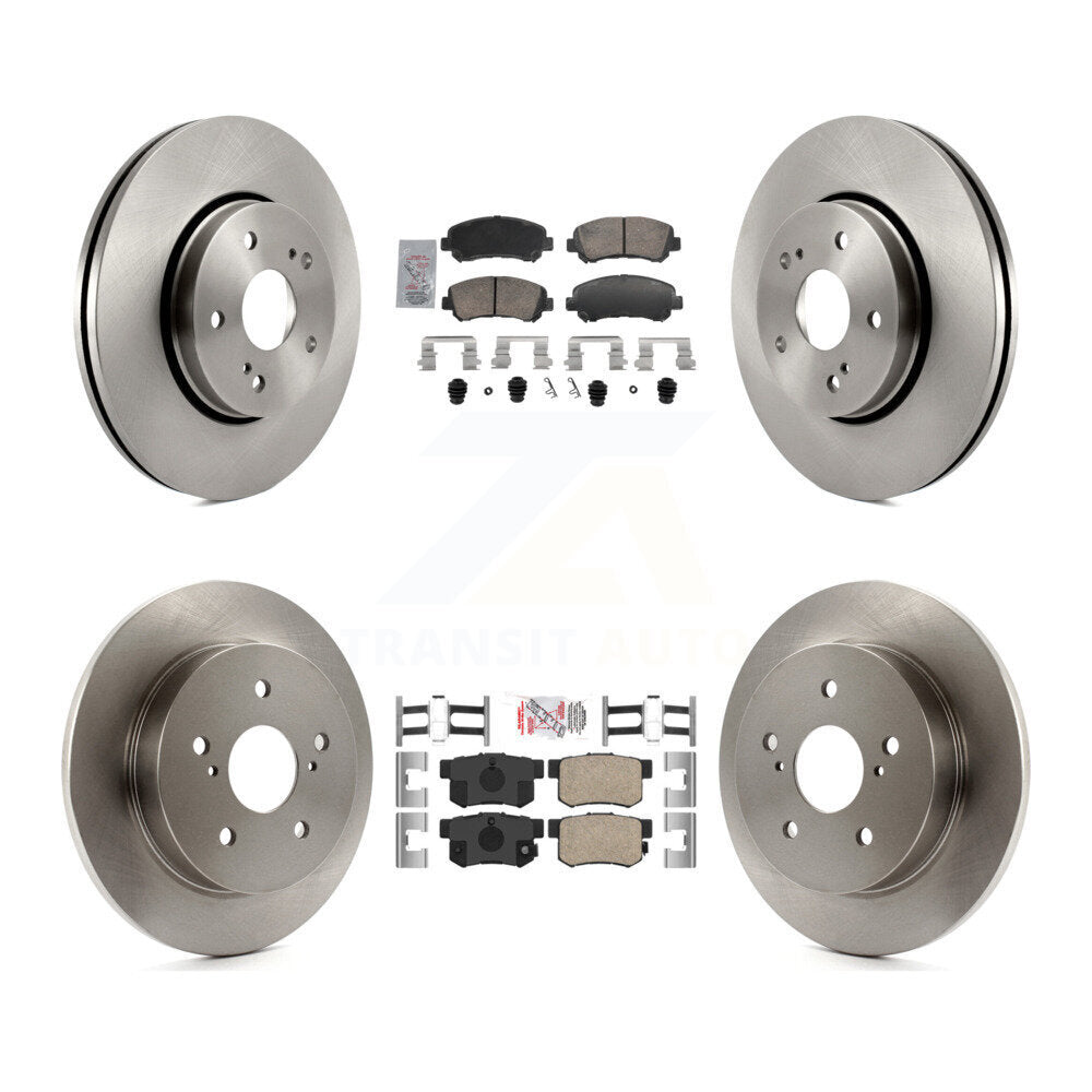 Transit Auto K8A-107796 Disc Brake Kit for 2010-2013 Suzuki Kizashi - Front and Rear product image
