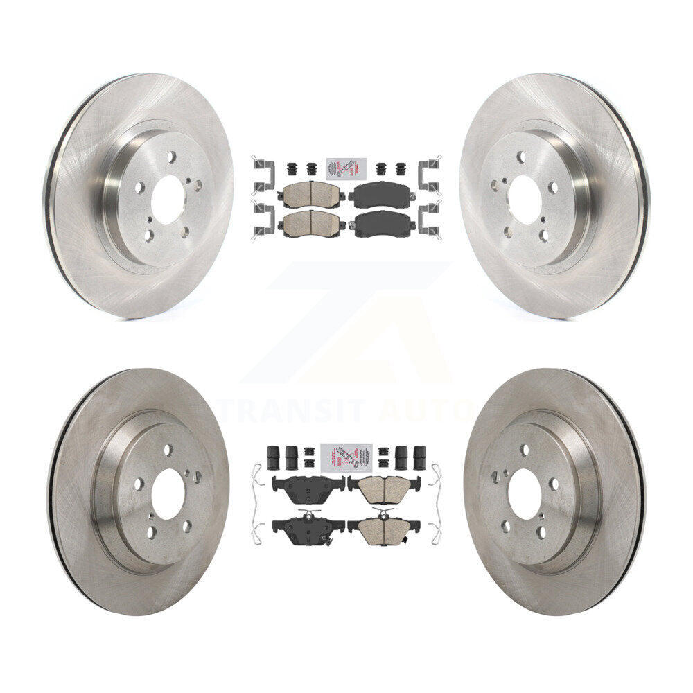 Transit Auto K8A-107802 Disc Brake Kit for 2021-2023 Subaru Crosstrek - Front and Rear product image