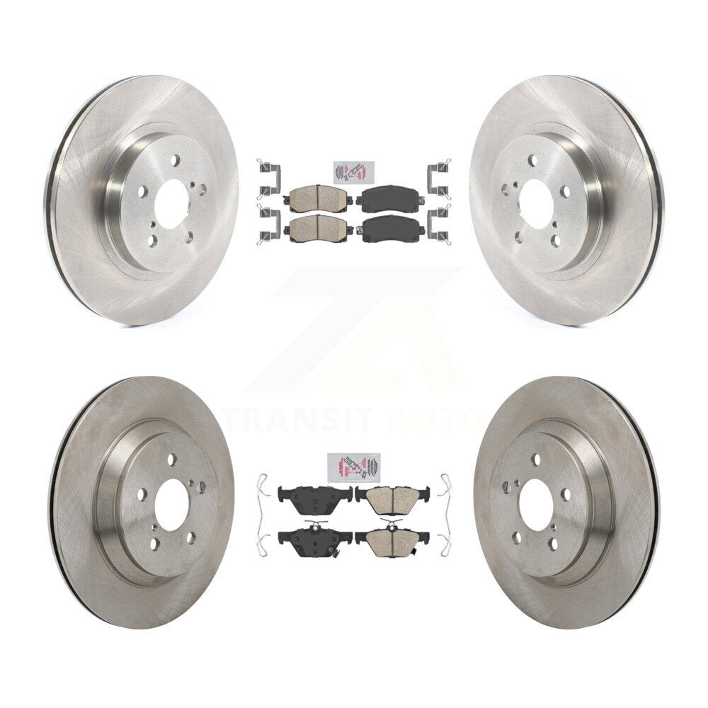 Transit Auto K8A-107805 Disc Brake Kit for 2021-2023 Subaru Crosstrek - Front and Rear product image