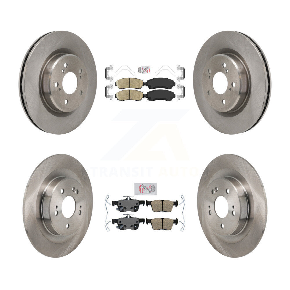 Transit Auto K8A-107825 Disc Brake Kit for 2021-2023 Acura TLX - Front and Rear product image