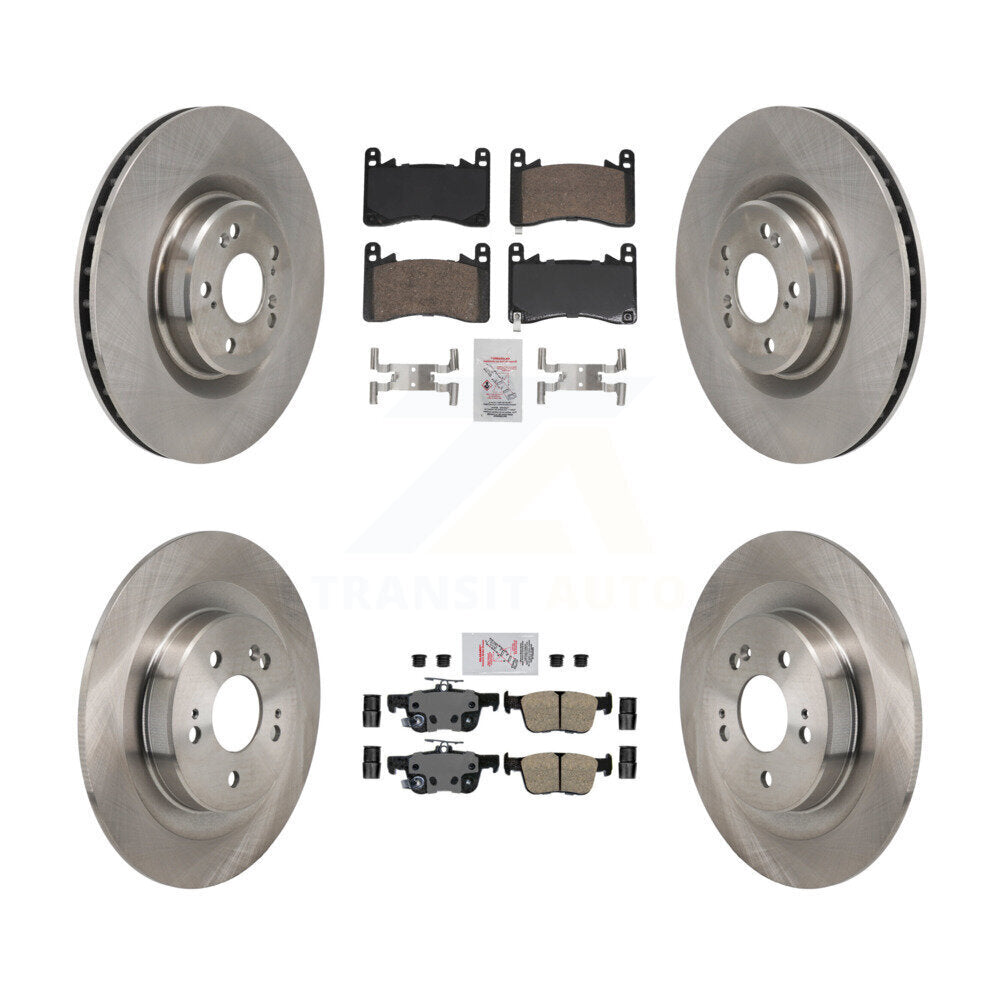 Transit Auto K8A-107828 Disc Brake Kit for 2021-2023 Acura TLX - Front and Rear product image