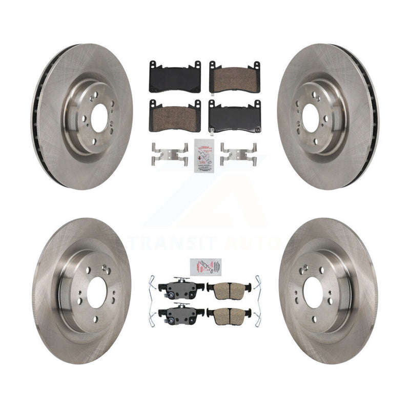 Transit Auto K8A-107829 Disc Brake Kit for 2021-2023 Acura TLX - Front and Rear product image