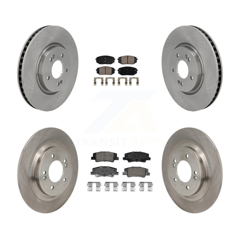 Transit Auto K8A-107836 Disc Brake Kit for 2022-2024 Kia Sportage, Hyundai Tucson - Front and Rear product image
