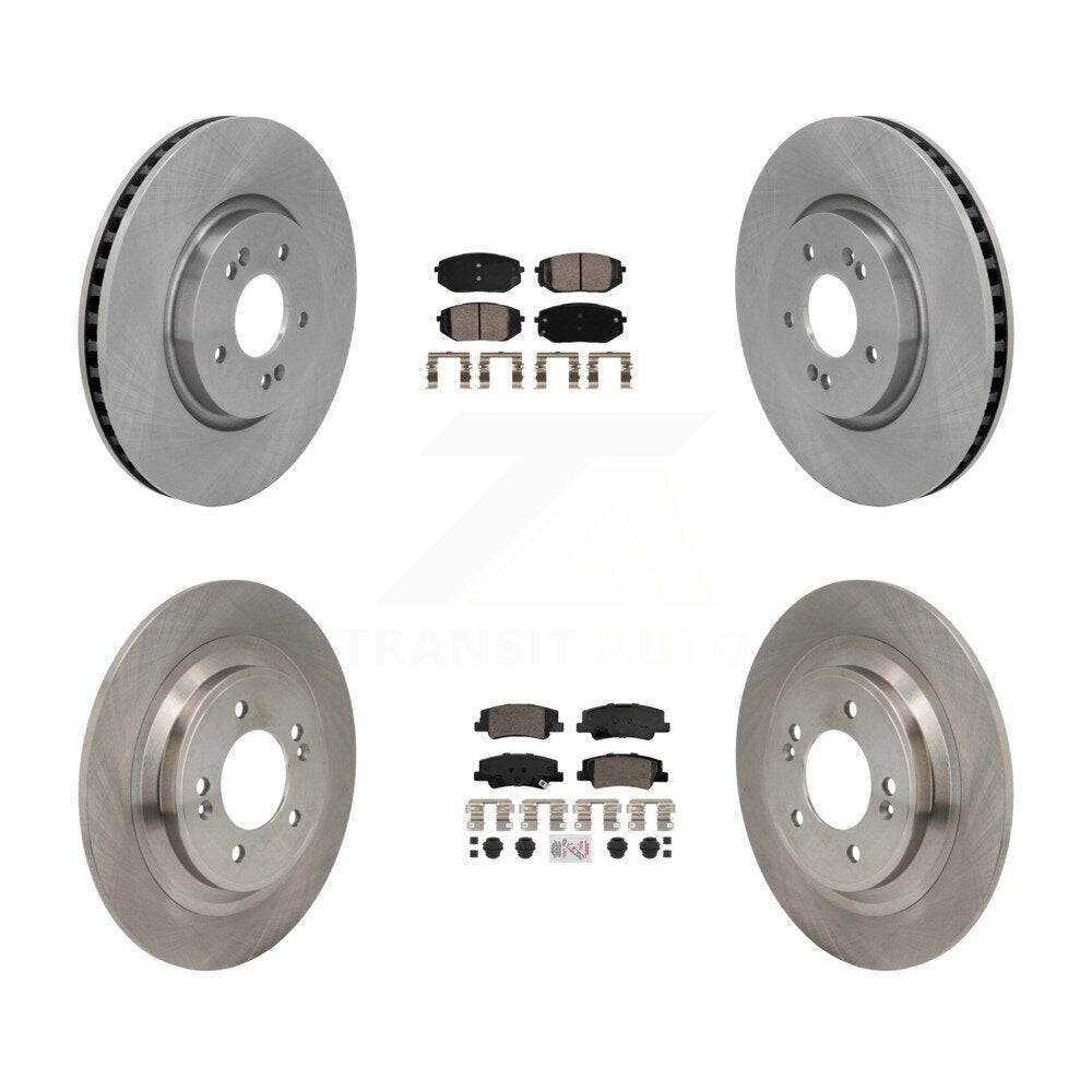 Transit Auto K8A-107837 Disc Brake Kit for 2022-2024 Kia Sportage, Hyundai Tucson - Front and Rear product image
