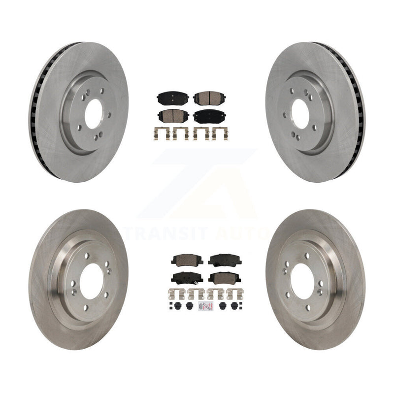 Transit Auto K8A-107837 Disc Brake Kit for 2022-2024 Kia Sportage, Hyundai Tucson - Front and Rear product image