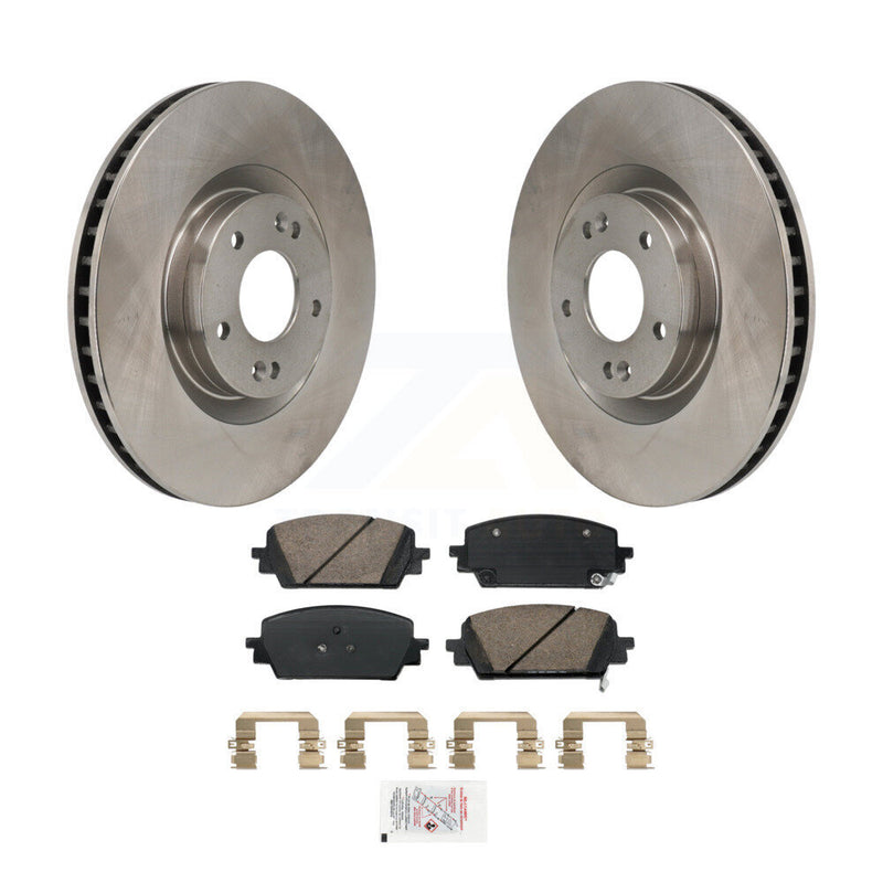 Transit Auto K8A-107882 Disc Brake Kit for 2021-2025 Hyundai Santa Cruz, Hyundai Santa Fe, Kia Sorento - Front product image