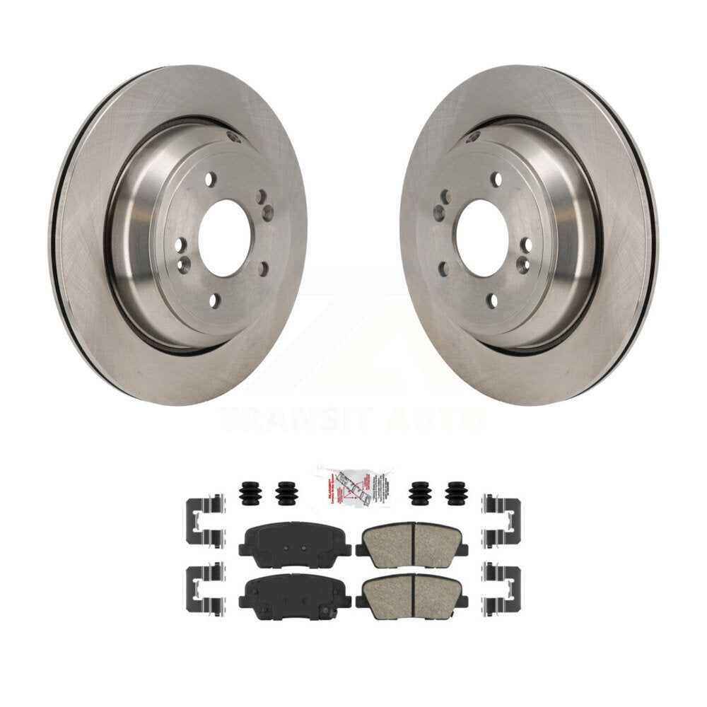 Transit Auto K8A-107901 Disc Brake Kit for 2011-2017 Kia K900, Hyundai Equus - Rear product image