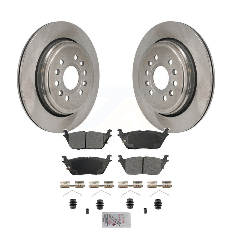 Transit Auto K8A-107902 Disc Brake Kit for 2021-2024 Jeep Grand Wagoneer L, Jeep Wagoneer L, Jeep Grand Wagoneer & more - Rear product image