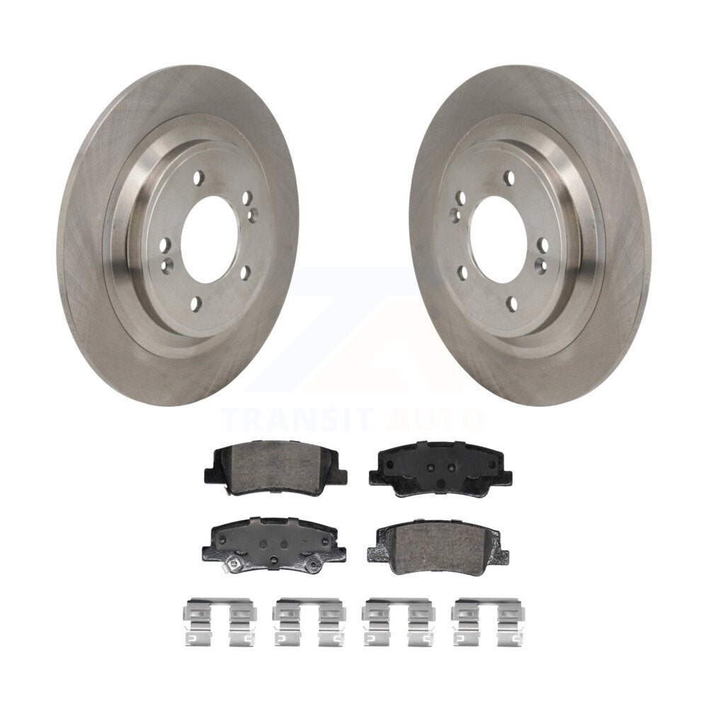 Transit Auto K8A-107904 Disc Brake Kit for 2022-2024 Kia Sportage, Hyundai Tucson - Rear product image