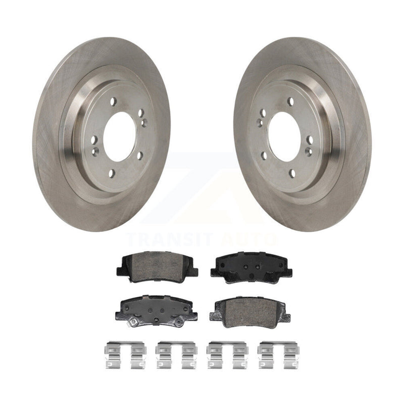 Transit Auto K8A-107904 Disc Brake Kit for 2022-2024 Kia Sportage, Hyundai Tucson - Rear product image