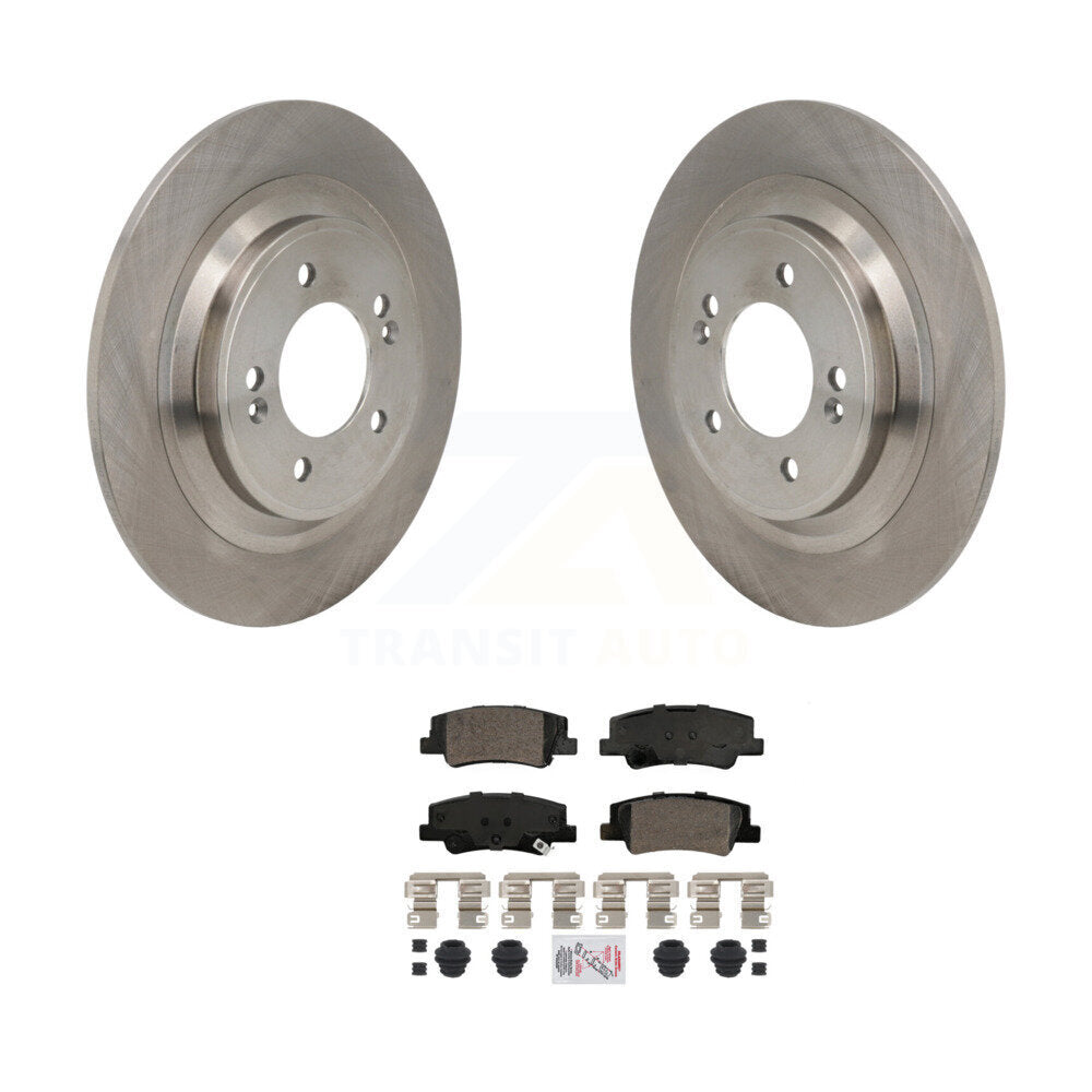 Transit Auto K8A-107905 Disc Brake Kit for 2022-2024 Kia Sportage, Hyundai Tucson - Rear product image