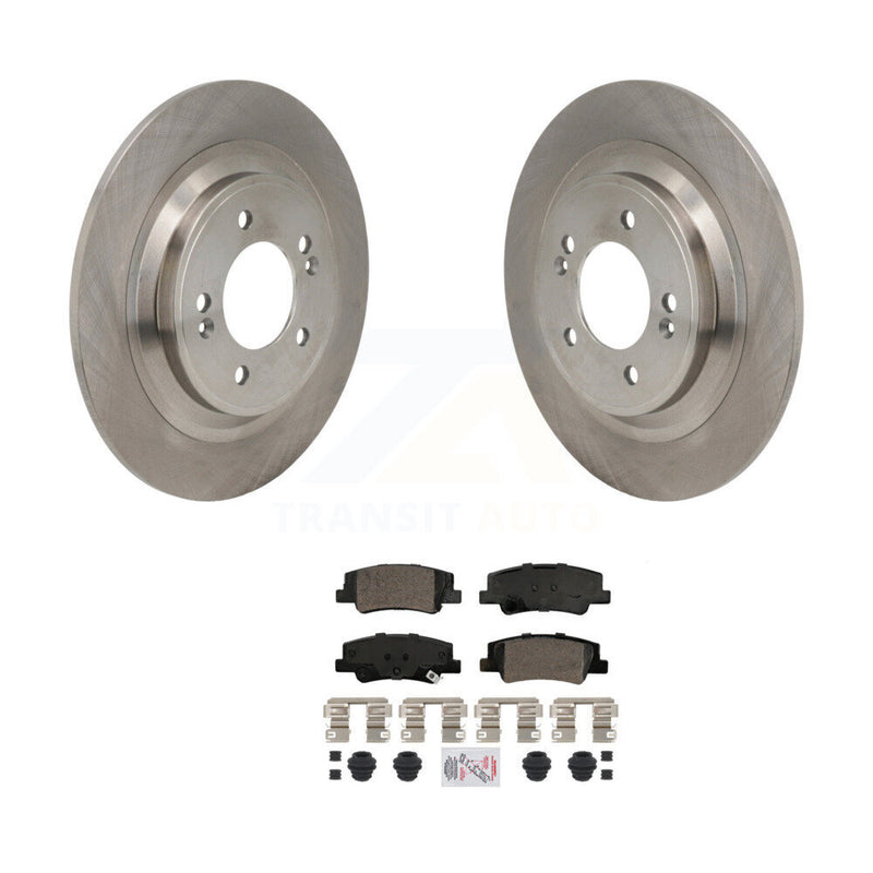 Transit Auto K8A-107905 Disc Brake Kit for 2022-2024 Kia Sportage, Hyundai Tucson - Rear product image