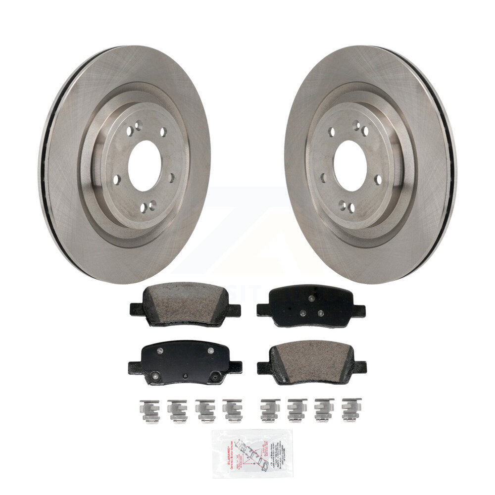 Transit Auto K8A-107907 Disc Brake Kit for 2021-2023 Hyundai Santa Fe, Kia Sorento - Rear product image