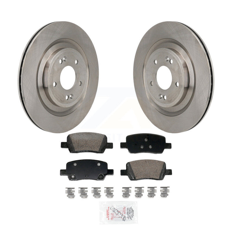 Transit Auto K8A-107907 Disc Brake Kit for 2021-2023 Hyundai Santa Fe, Kia Sorento - Rear product image