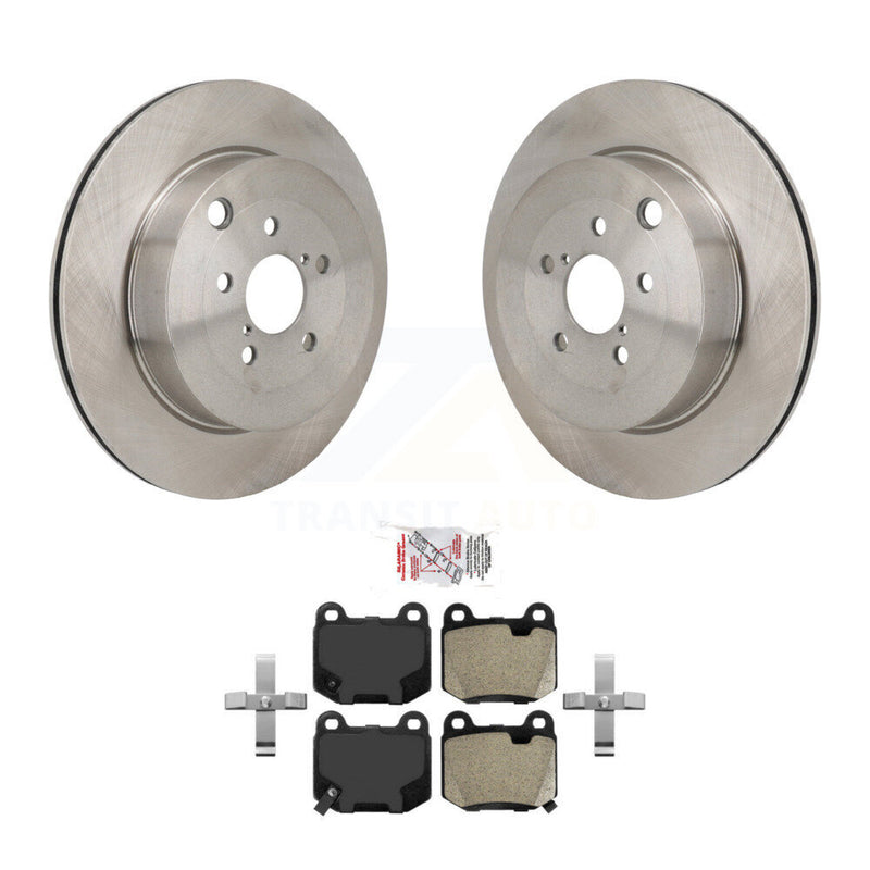 Transit Auto K8A-107910 Disc Brake Kit for 2017-2020 Toyota 86, Subaru BRZ - Rear product image