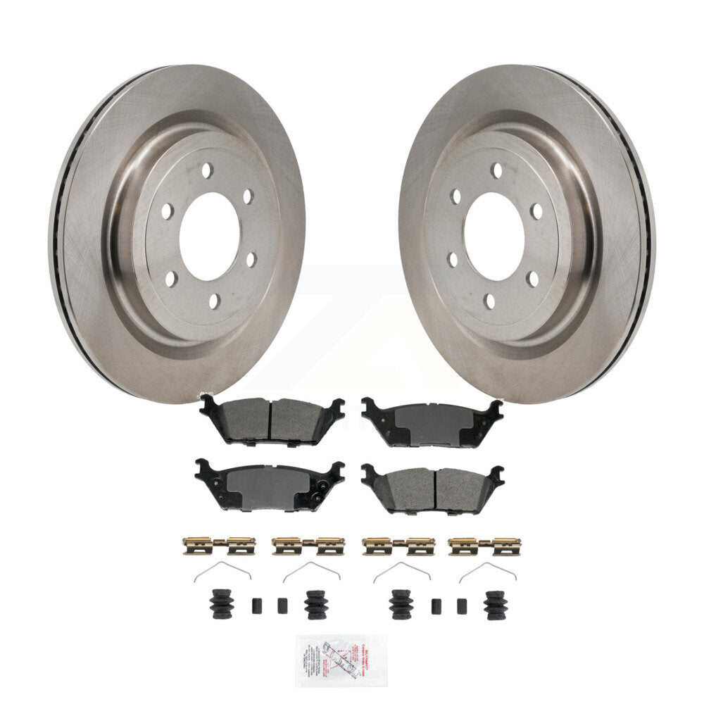 Transit Auto K8A-107918 Disc Brake Kit for 2021-2025 Ford F-150 Lightning, Ford F-150 - Rear product image