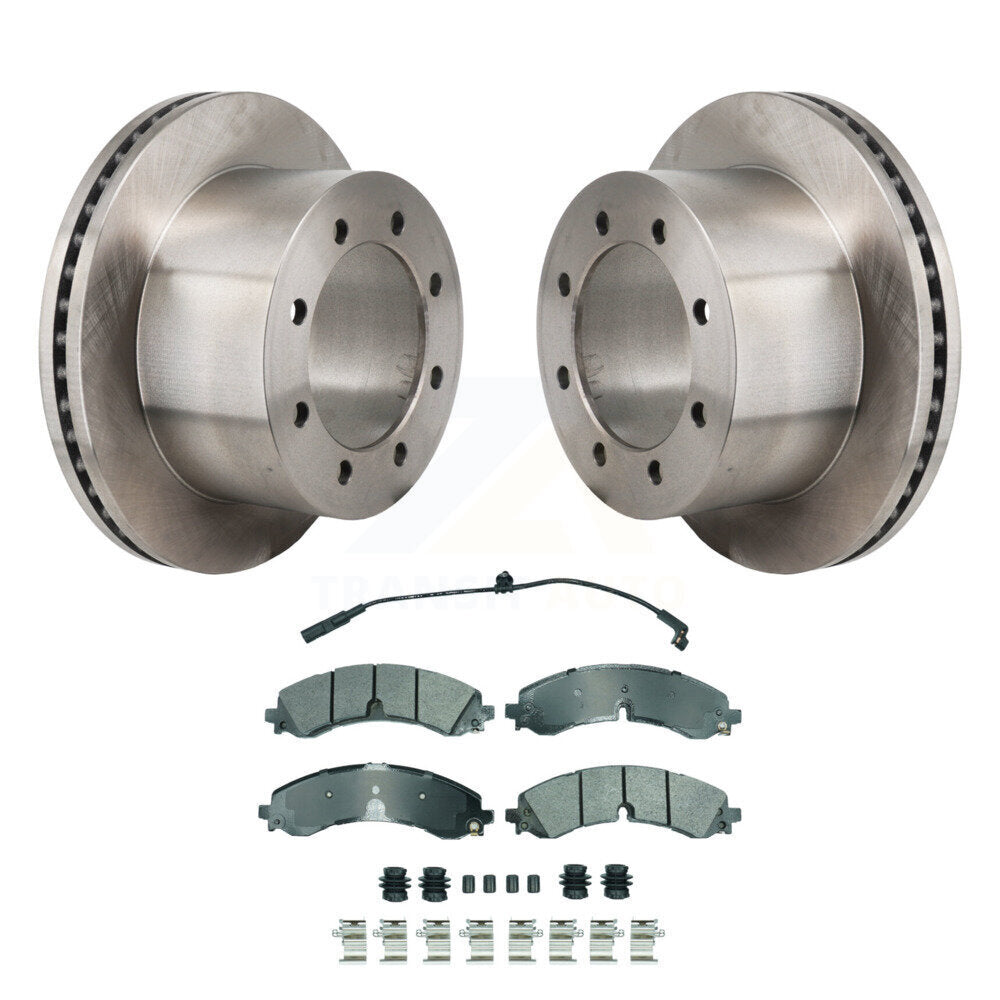 Transit Auto K8A-107923 Disc Brake Kit for 2020-2024 Chevrolet Silverado 3500 HD, GMC Sierra 3500 HD - Rear product image