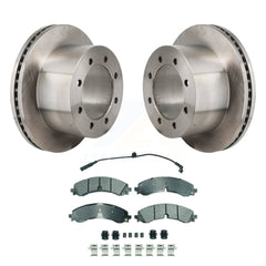 Transit Auto K8A-107923 Disc Brake Kit for 2020-2024 Chevrolet Silverado 3500 HD, GMC Sierra 3500 HD - Rear product image