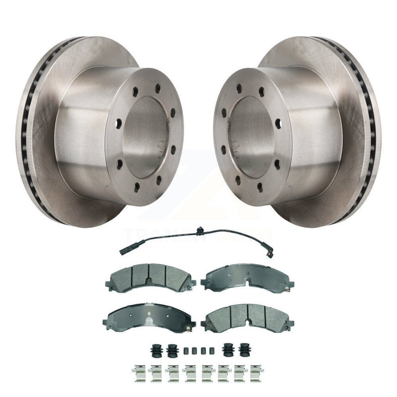 Transit Auto K8A-107923 Disc Brake Kit for 2020-2024 Chevrolet Silverado 3500 HD, GMC Sierra 3500 HD - Rear product image