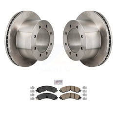 Transit Auto K8A-107924 Disc Brake Kit for 2020-2024 Chevrolet Silverado 3500 HD, GMC Sierra 3500 HD - Rear product image