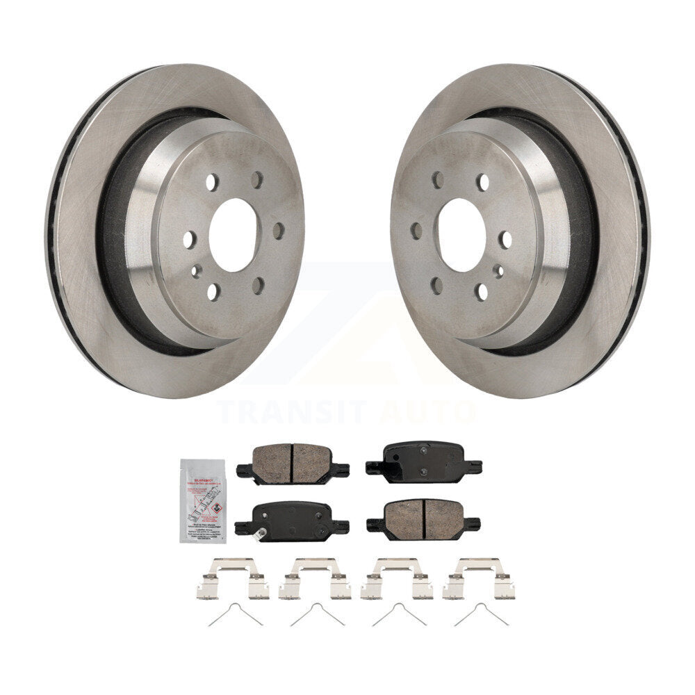 Transit Auto K8A-107930 Disc Brake Kit for 2021-2022 Chevrolet Colorado, GMC Canyon - Rear product image