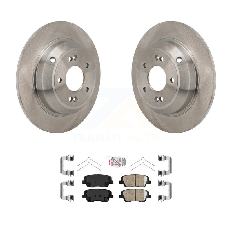 Transit Auto K8A-107933 Disc Brake Kit for 2018-2023 Genesis G70, Kia Stinger - Rear product image