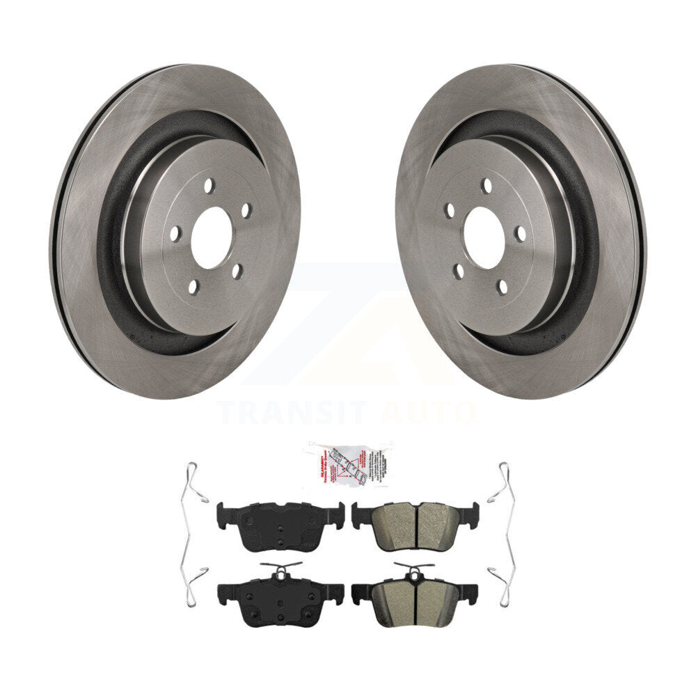 Transit Auto K8A-107939 Disc Brake Kit for 2019-2023 Ford Edge, Lincoln Nautilus - Rear product image