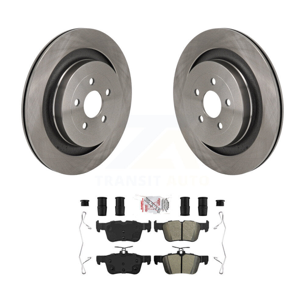 Transit Auto K8A-107940 Disc Brake Kit for 2019-2023 Ford Edge, Lincoln Nautilus - Rear product image