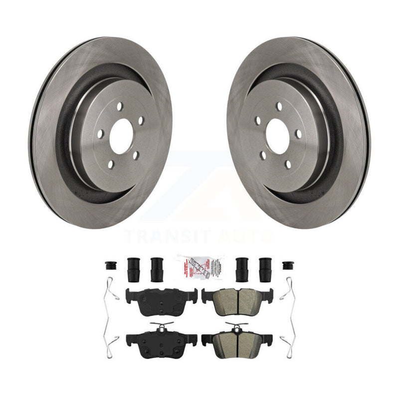 Transit Auto K8A-107940 Disc Brake Kit for 2019-2023 Ford Edge, Lincoln Nautilus - Rear product image