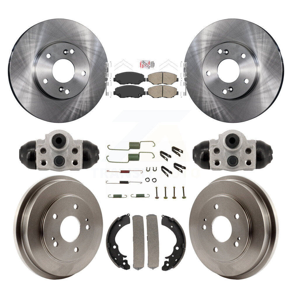 Transit Auto K8A-107951 Disc Brake Kit for 2013-2014 Honda Fit - Front and Rear product image