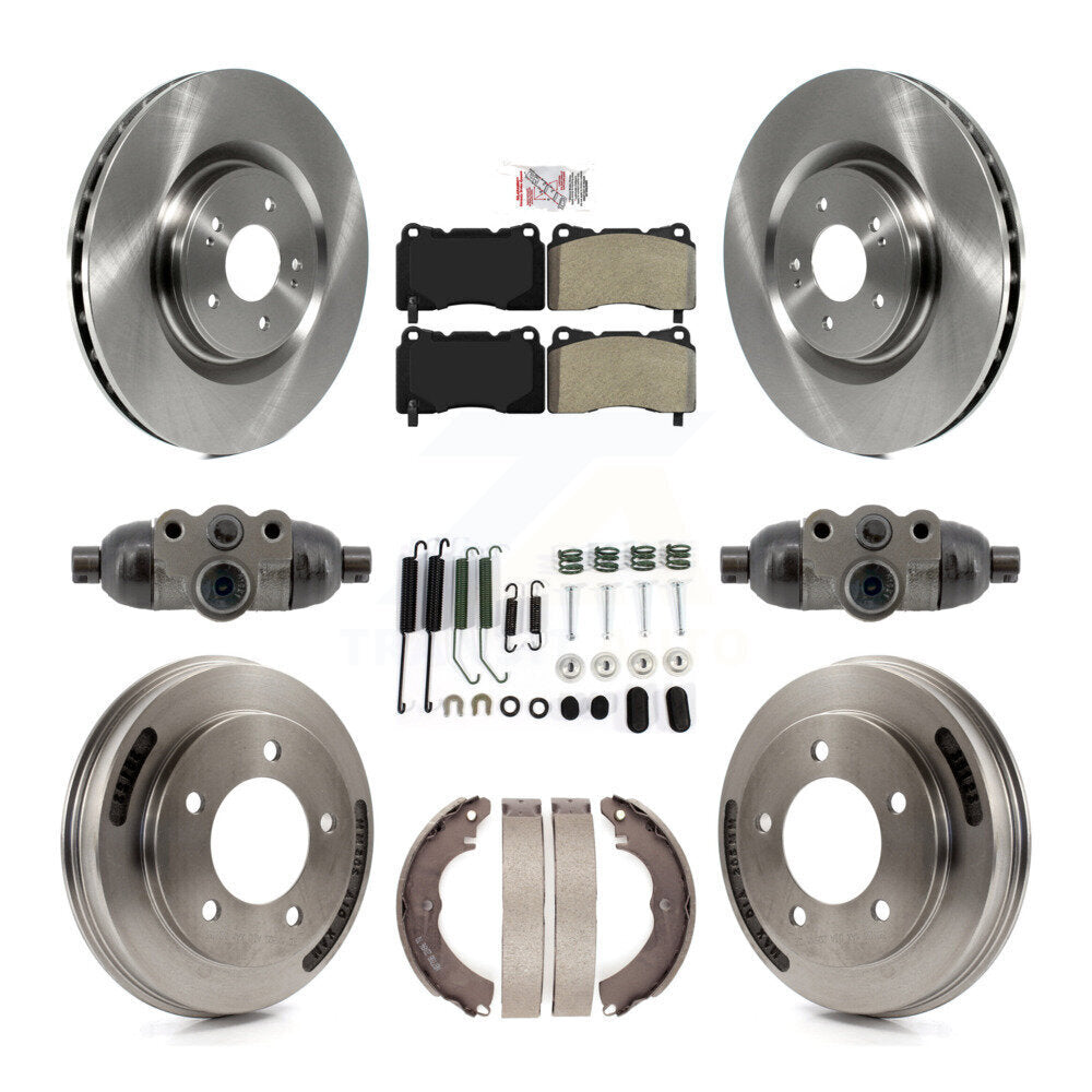 Transit Auto K8A-107952 Disc Brake Kit for 2008 Mitsubishi Lancer - Front and Rear product image