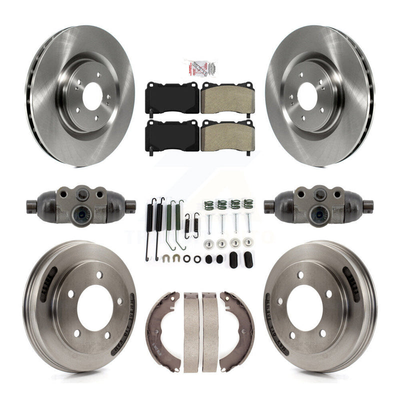 Transit Auto K8A-107952 Disc Brake Kit for 2008 Mitsubishi Lancer - Front and Rear product image