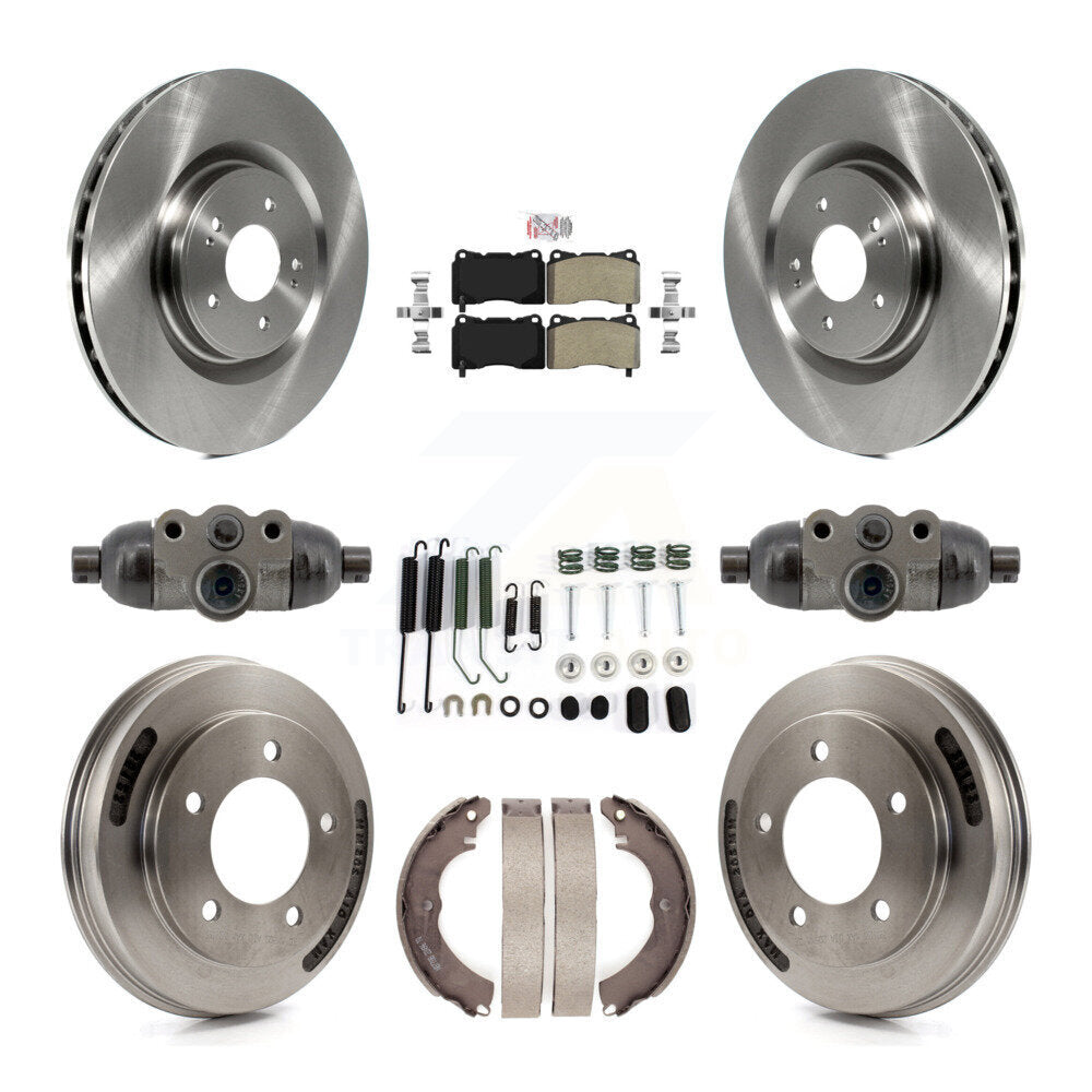 Transit Auto K8A-107953 Disc Brake Kit for 2008 Mitsubishi Lancer - Front and Rear product image