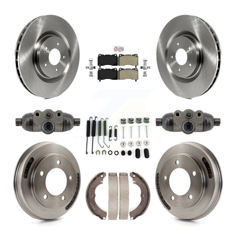 Transit Auto K8A-107953 Disc Brake Kit for 2008 Mitsubishi Lancer - Front and Rear product image