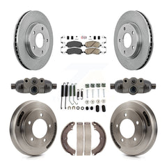 Transit Auto K8A-107956 Disc Brake Kit for 2008-2014 Mitsubishi Lancer - Front and Rear product image