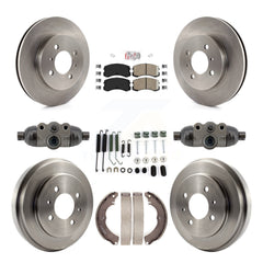 Transit Auto K8A-107958 Disc Brake Kit for 2007 Mitsubishi Lancer - Front and Rear product image