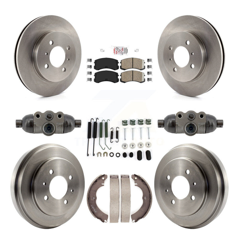 Transit Auto K8A-107958 Disc Brake Kit for 2007 Mitsubishi Lancer - Front and Rear product image
