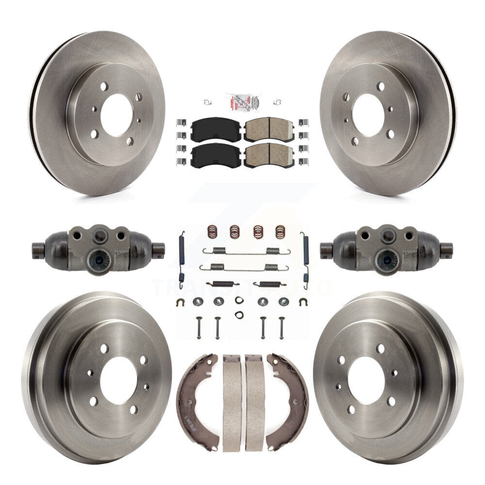 Transit Auto K8A-107959 Disc Brake Kit for 2002-2007 Mitsubishi Lancer - Front and Rear product image