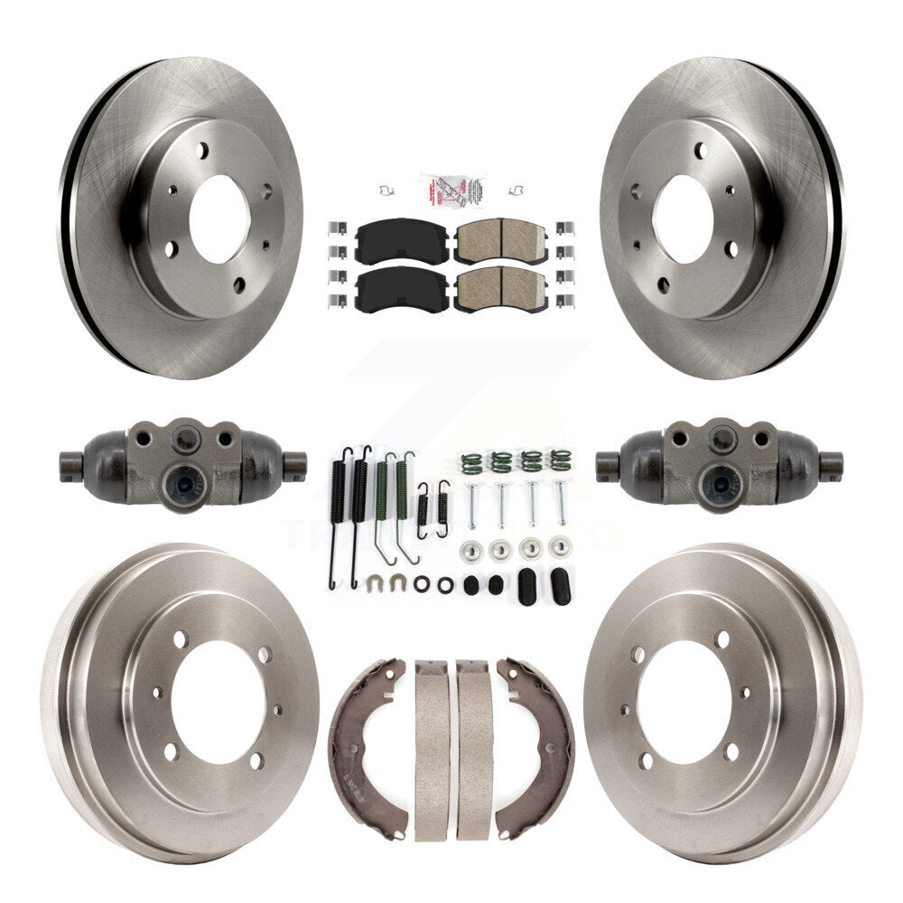 Transit Auto K8A-107960 Disc Brake Kit for 2007 Mitsubishi Lancer - Front and Rear product image