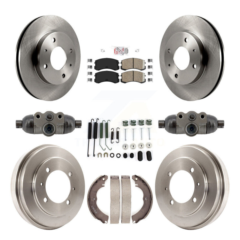 Transit Auto K8A-107960 Disc Brake Kit for 2007 Mitsubishi Lancer - Front and Rear product image