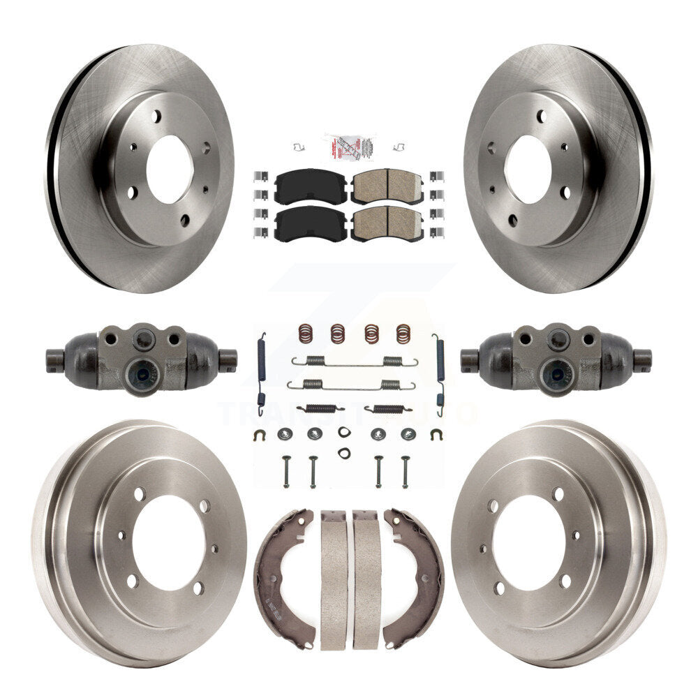 Transit Auto K8A-107961 Disc Brake Kit for 2002-2007 Mitsubishi Lancer - Front and Rear product image